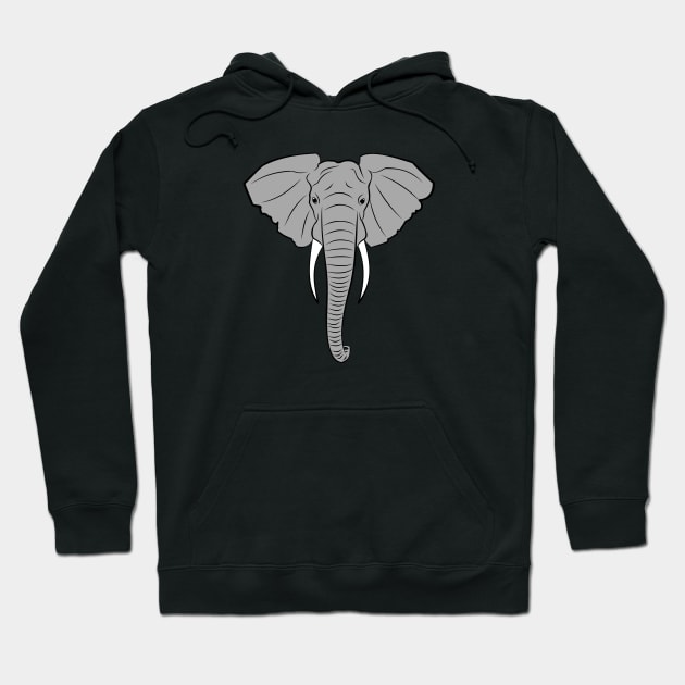 ELEPHANT HEAD Hoodie by eesomebysrishti